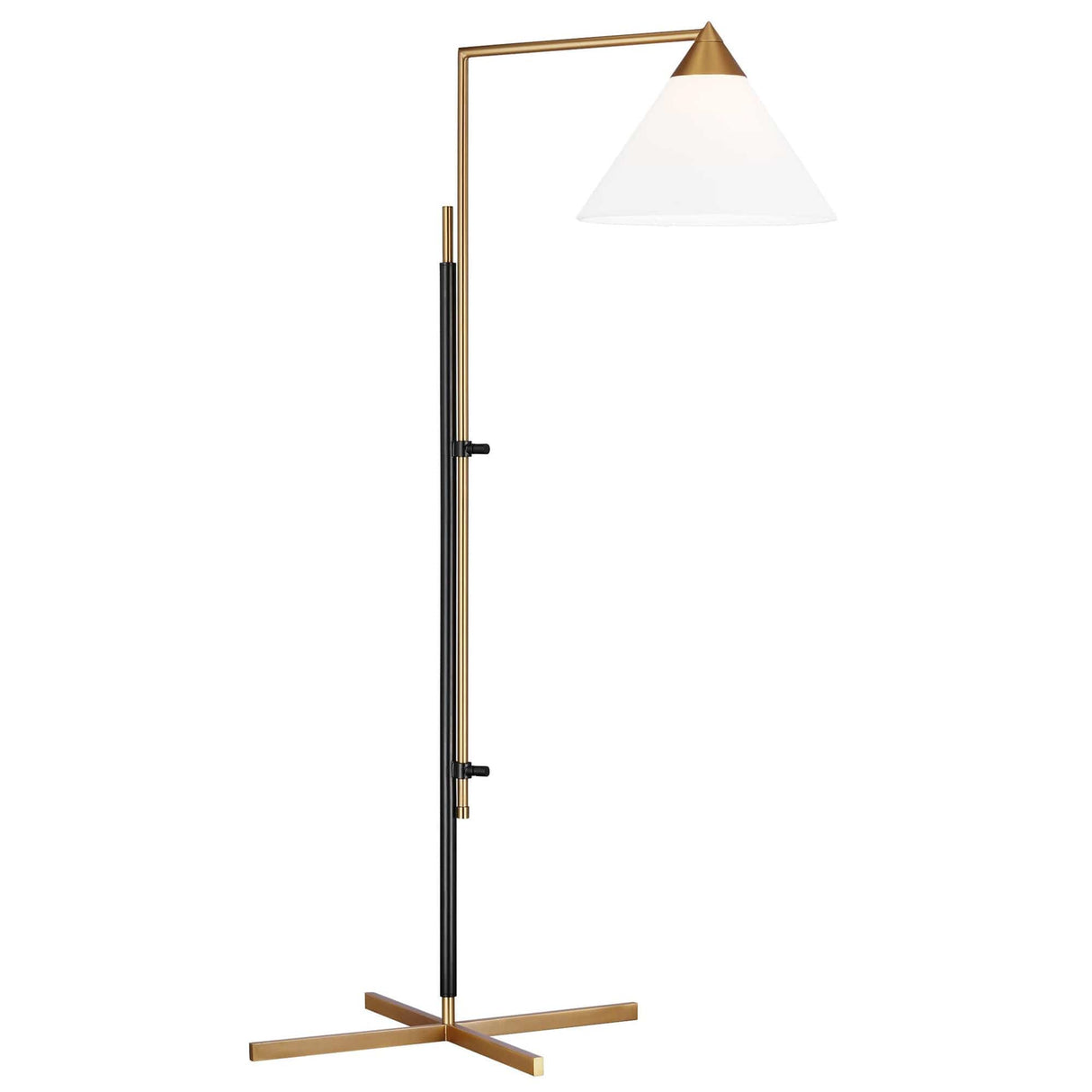 Kelly Wearstler Franklin Task Floor Lamp Lighting kelly-wearstler-KT1301BBSBNZ1 014817618556