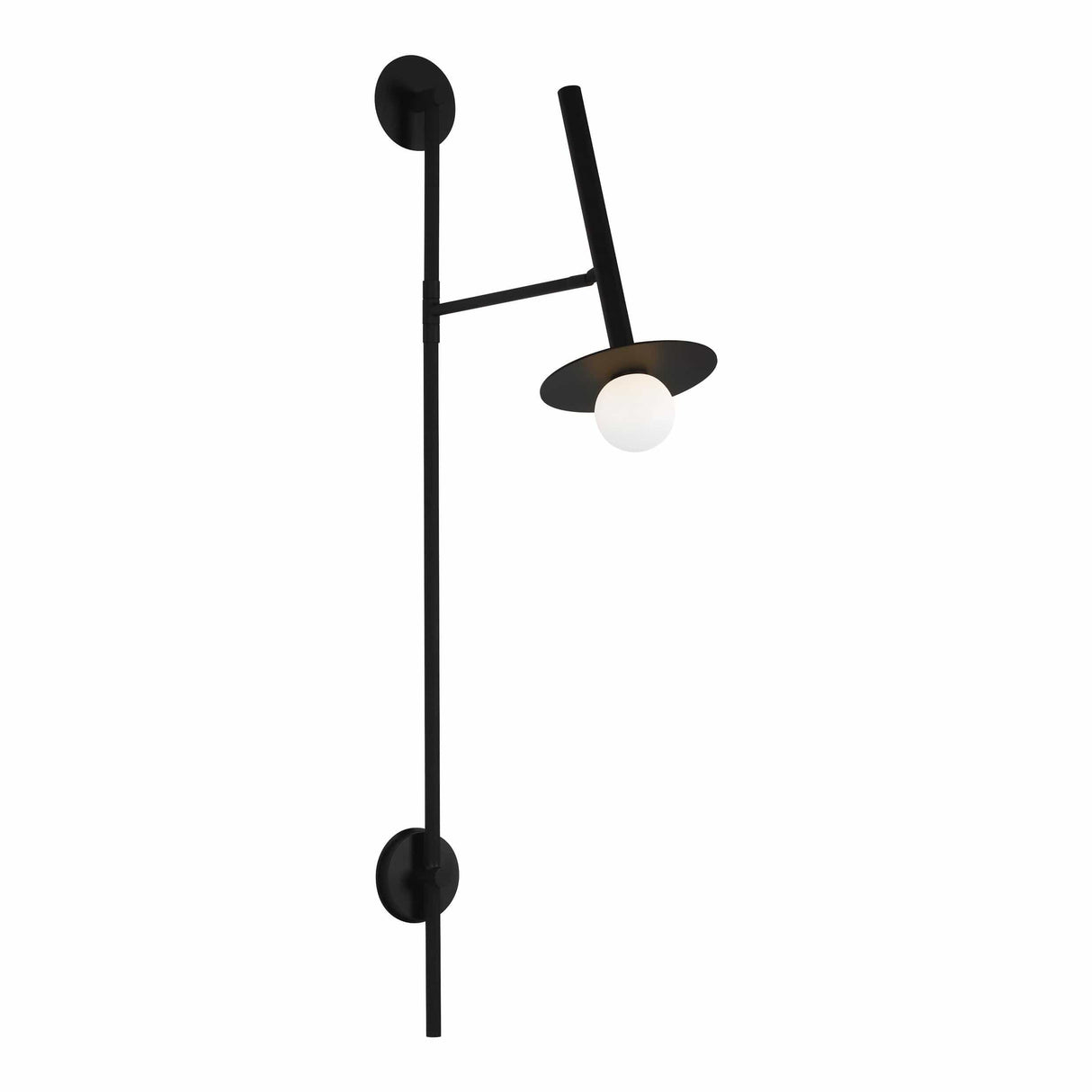 Kelly Wearstler Nodes Large Pivot Sconce Lighting kelly-wearstler-KW1031MBK 00014817595253