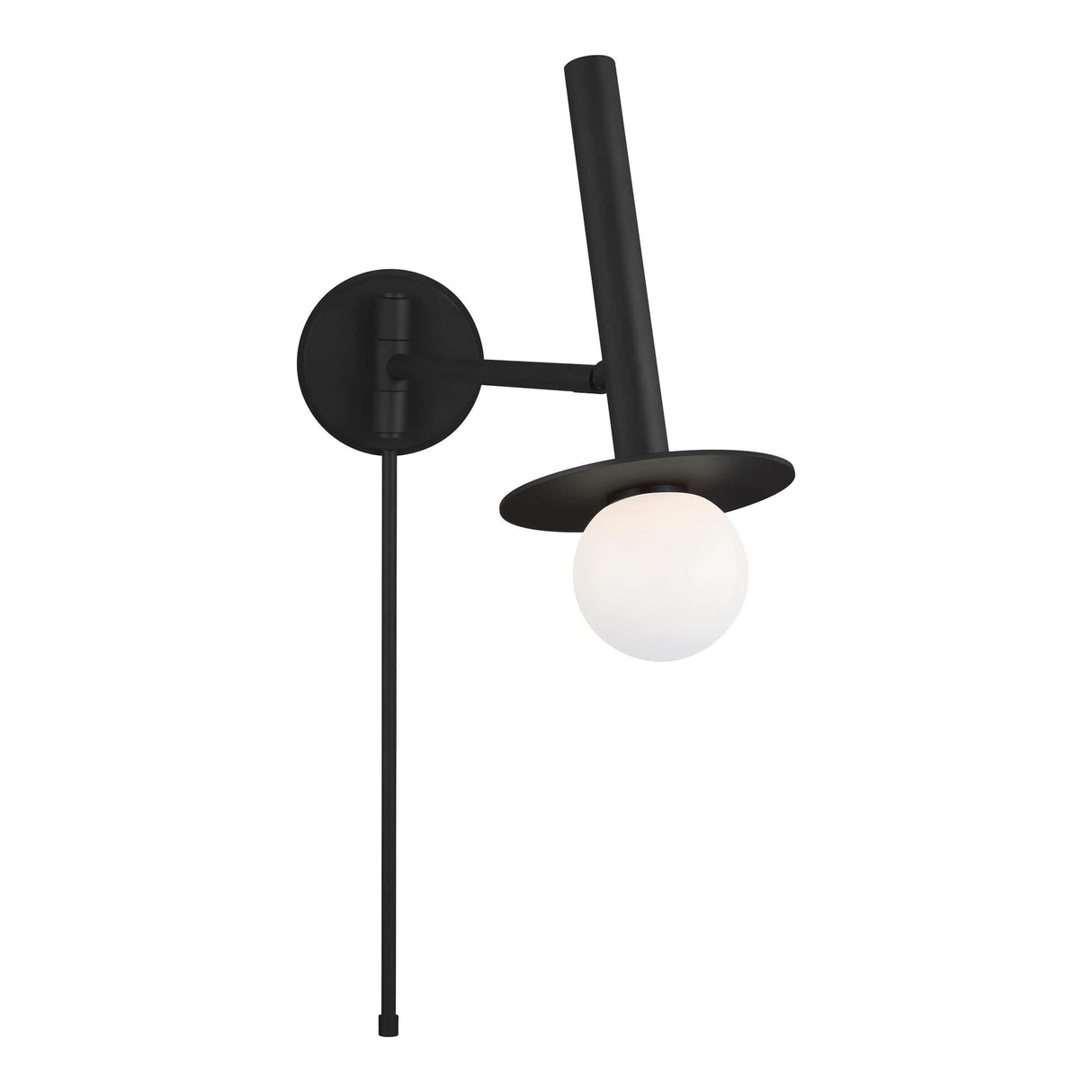 Kelly Wearstler Nodes Pivot Sconce Lighting kelly-wearstler-KW1021MBK 00014817595239