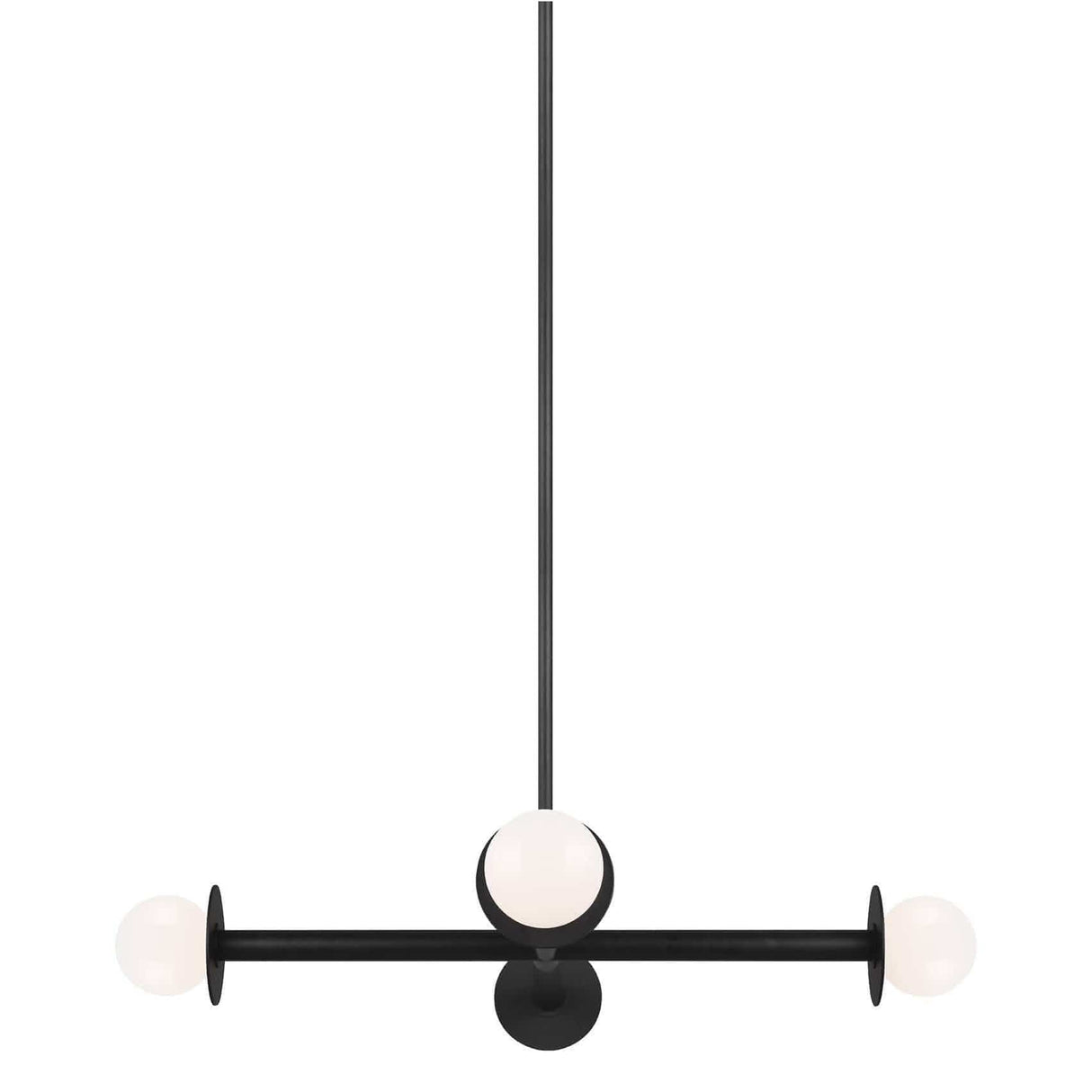 Kelly Wearstler Nodes Wide Chandelier Lighting kelly-wearstler-KC1064MBK
