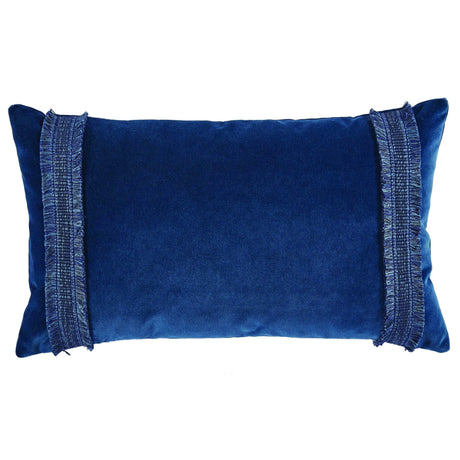 Lacefield Designs Addy Velvet Lumbar Pillow Pillow & Decor lacefield-D1508
