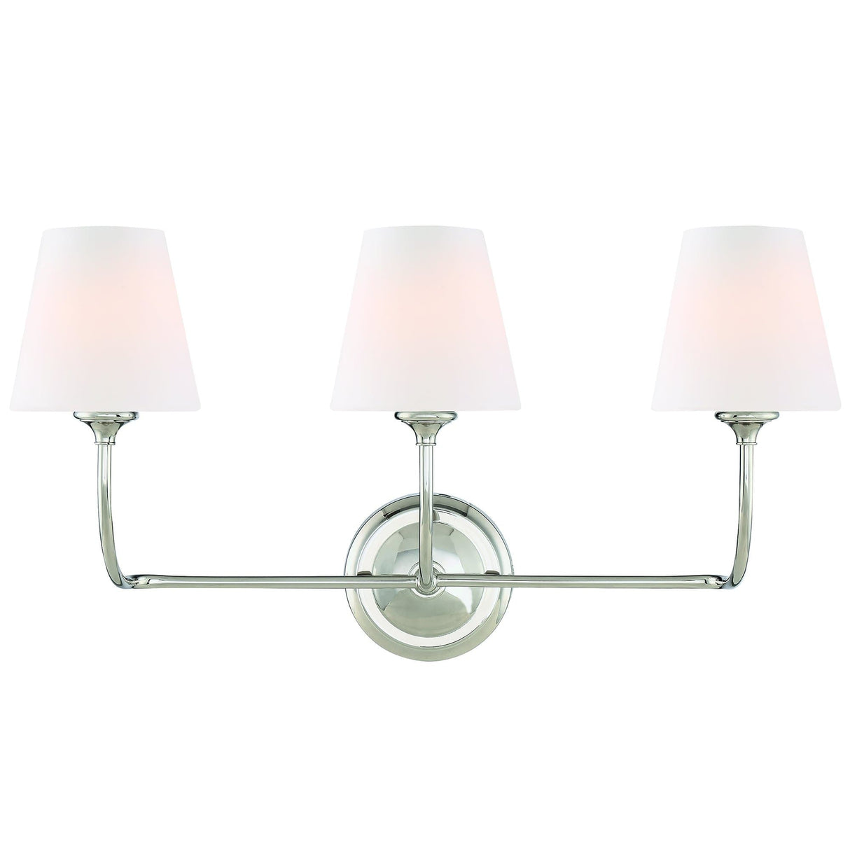 Libby Langdon for Crystorama Sylvan 3-Light Bathroom Vanity Lighting crystorama-2443-OP-CH 00633779036705