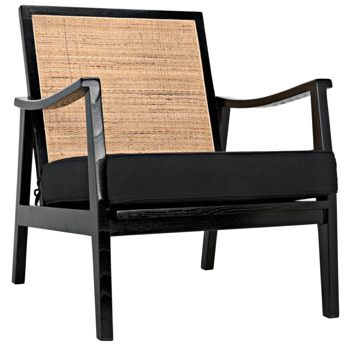 Lichtenstein Chair, Charcoal Black Chairs noir-AE-215CHB