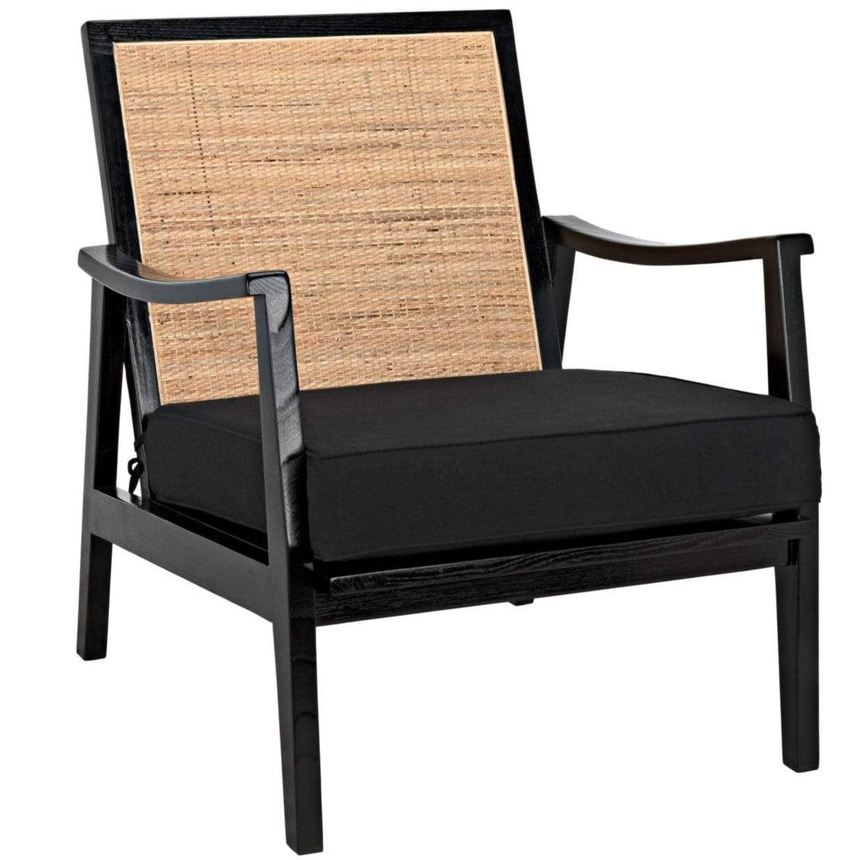 Lichtenstein Chair, Charcoal Black Chairs noir-AE-215CHB