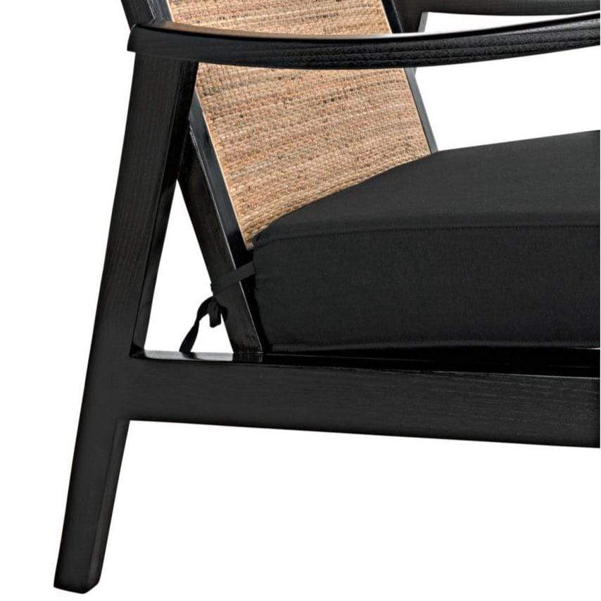Lichtenstein Chair, Charcoal Black Chairs noir-AE-215CHB