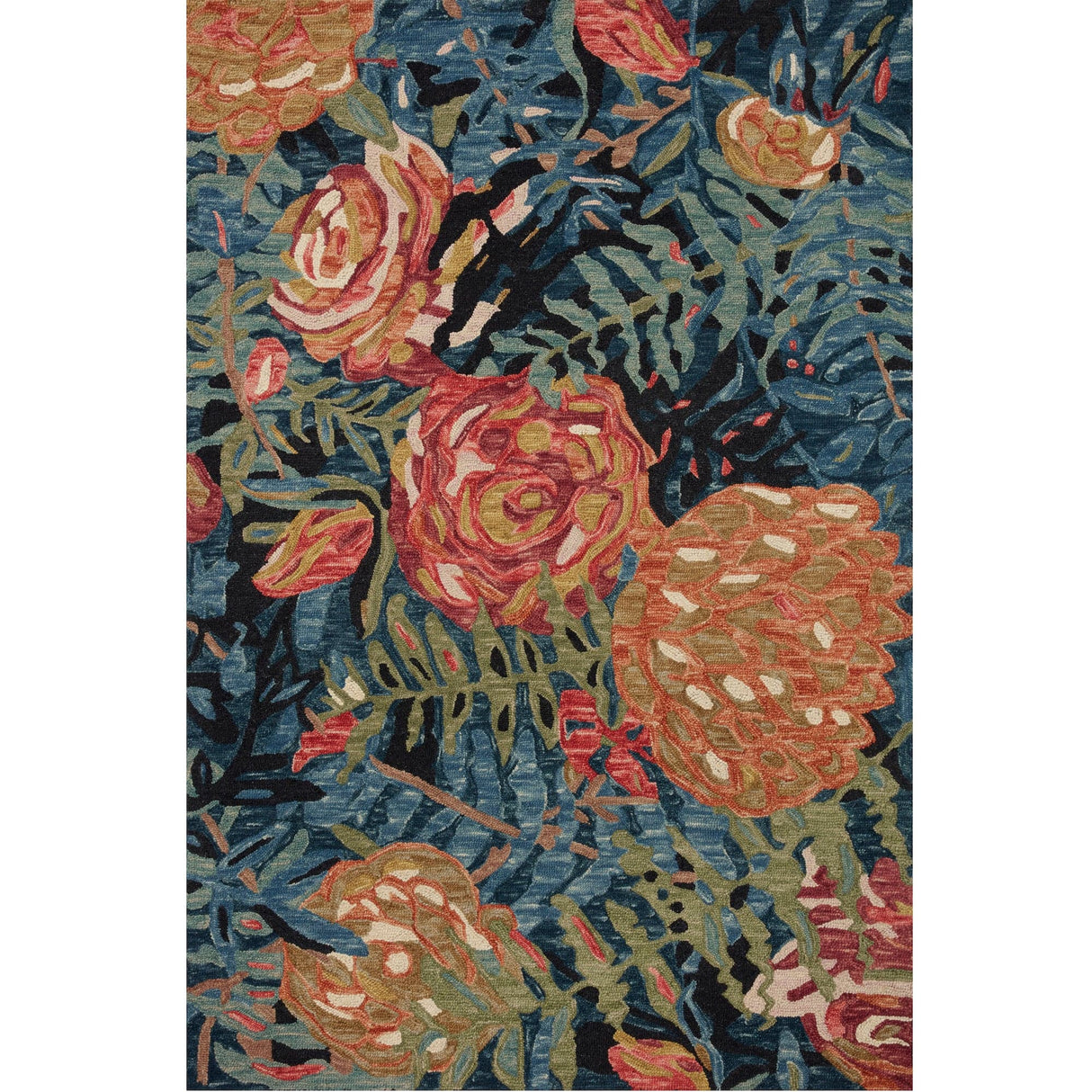 Loloi Belladonna Rug - Black/Fiesta Rugs
