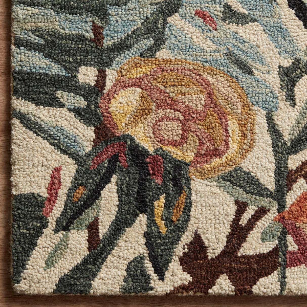 Loloi Belladonna Rug - Black/Lagoon Rugs