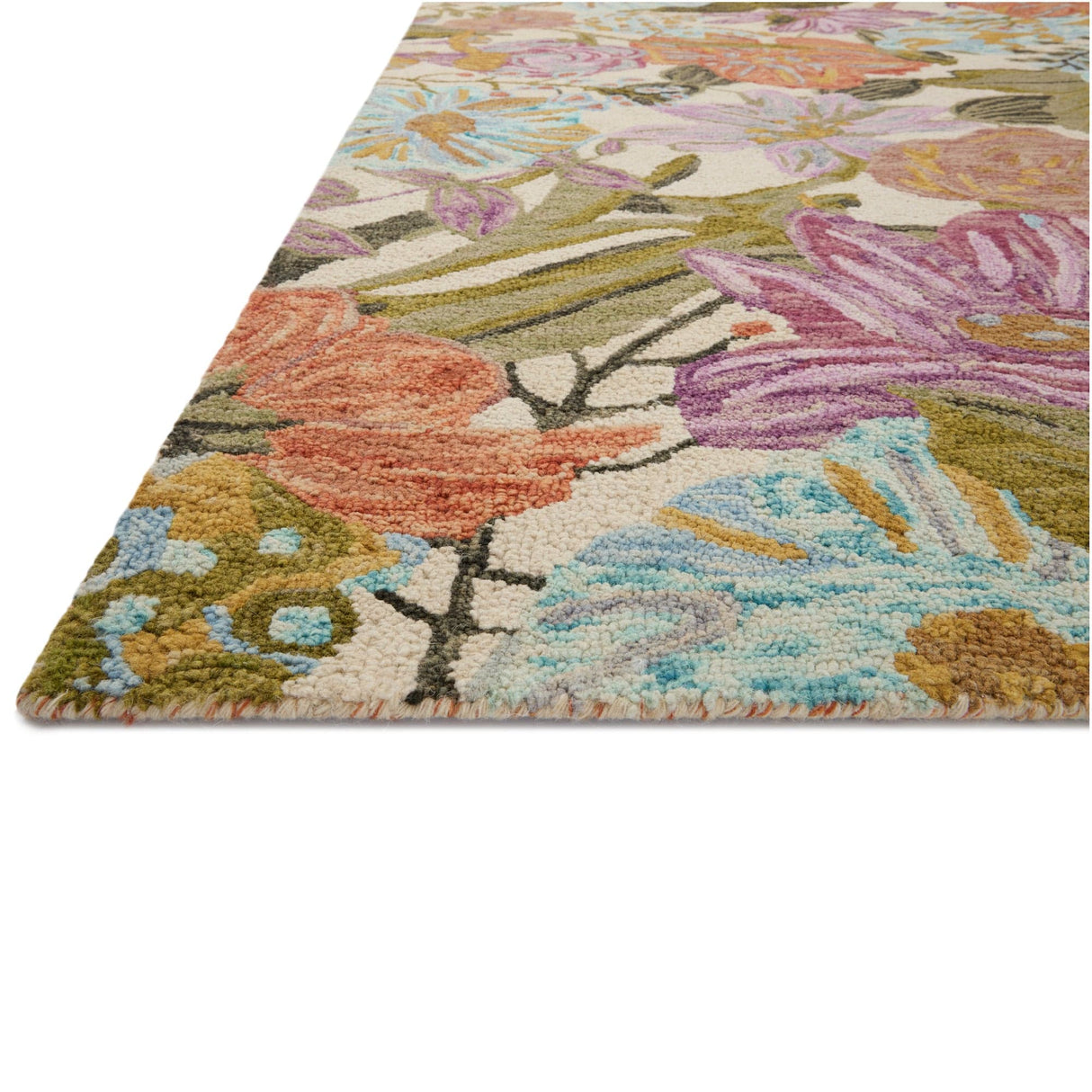 Loloi Belladonna Rug - Ivory/Multi Rugs