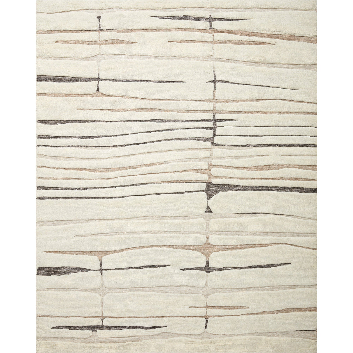 Loloi Bennett Rug - Ivory/Bark Rugs