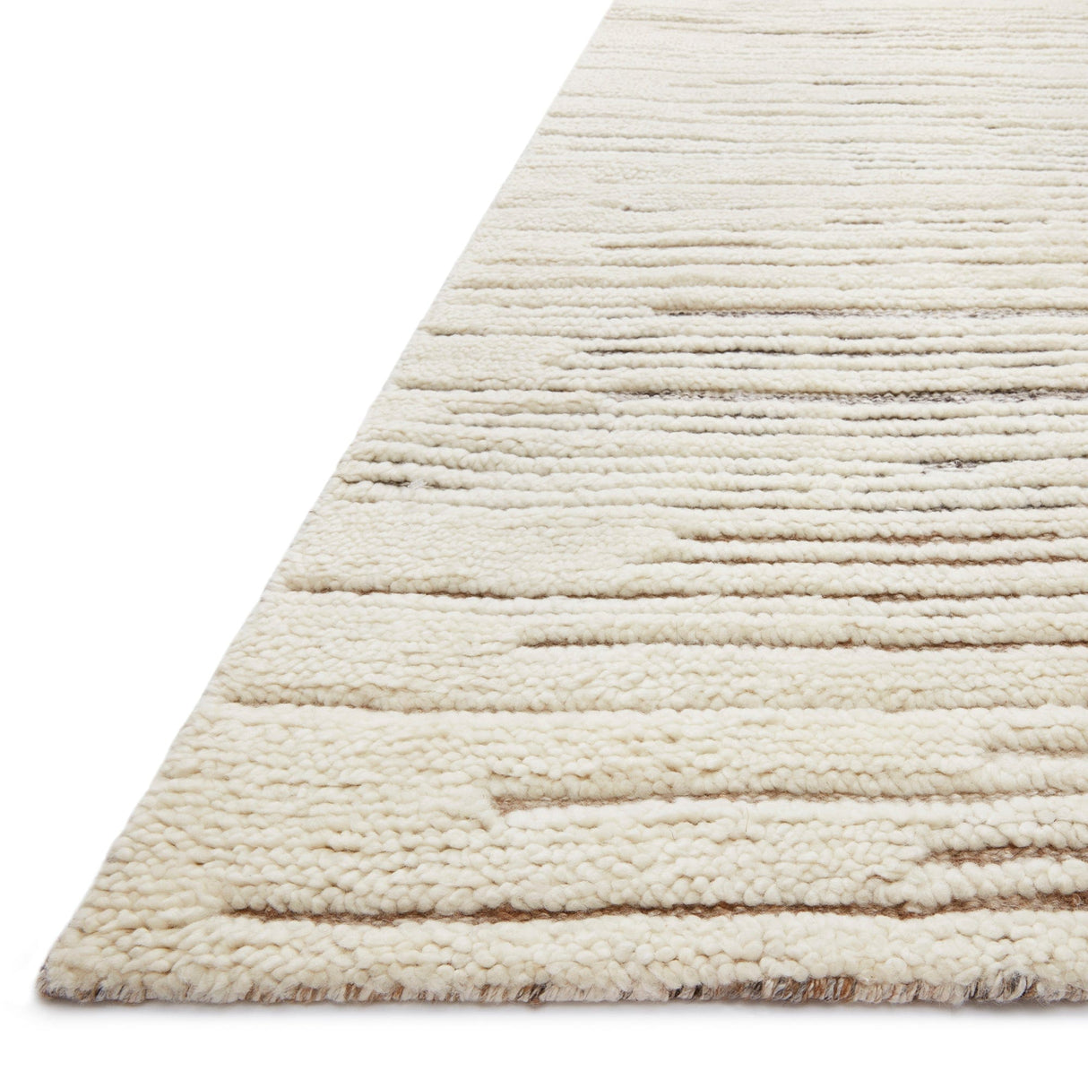Loloi Bennett Rug - Ivory/Pebble Rugs