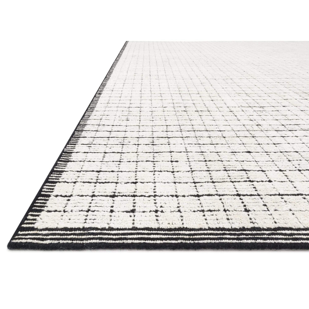 Loloi Beverly Rug - Ivory/Black Rugs