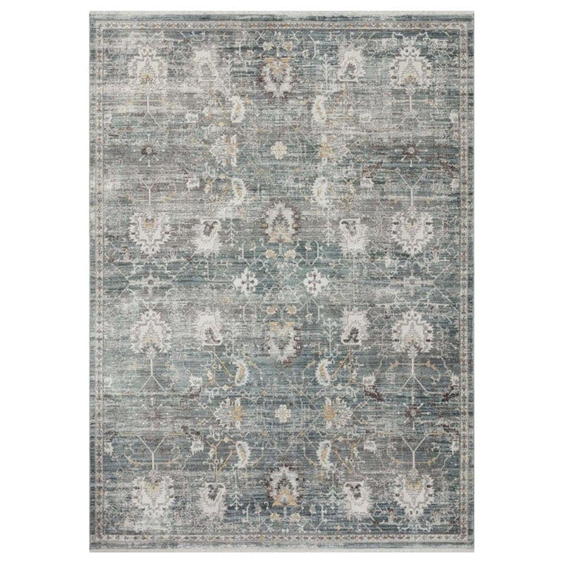 Loloi Bonney Rug - Lagoon/Ivory Rugs