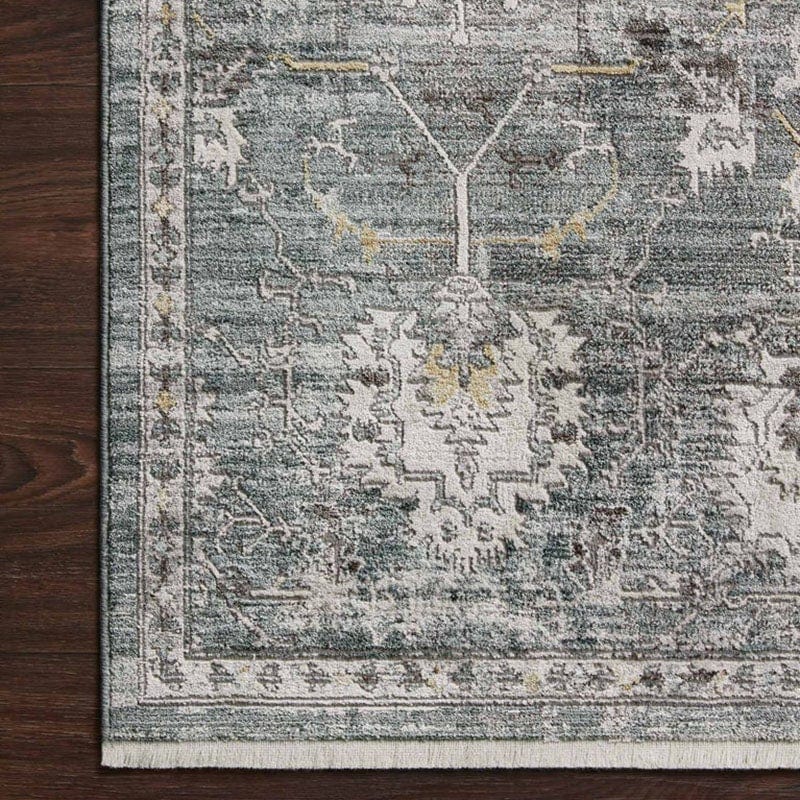 Loloi Bonney Rug - Lagoon/Ivory Rugs