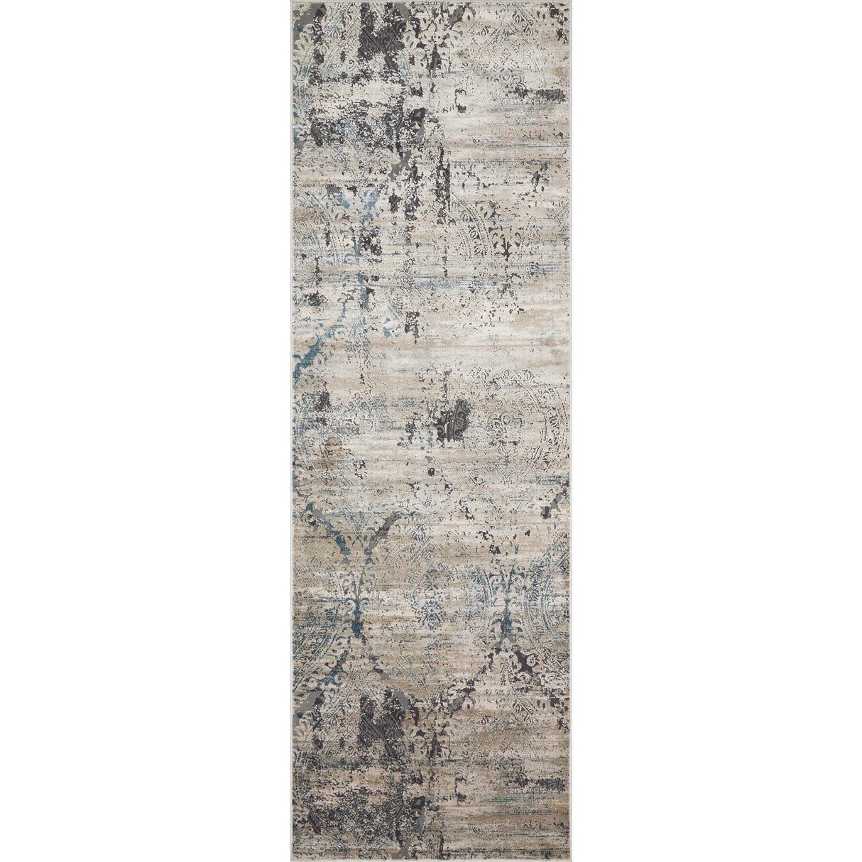Loloi Cascade Rug - Taupe/Blue Rugs