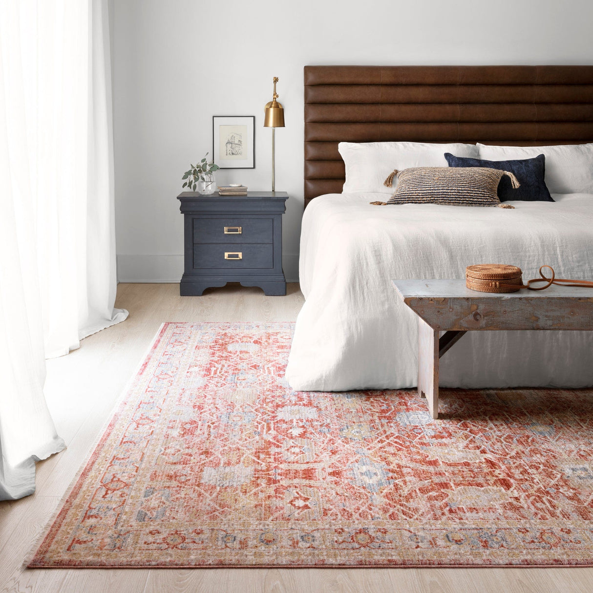 Loloi Claire Rug - Red/Ivory Rugs