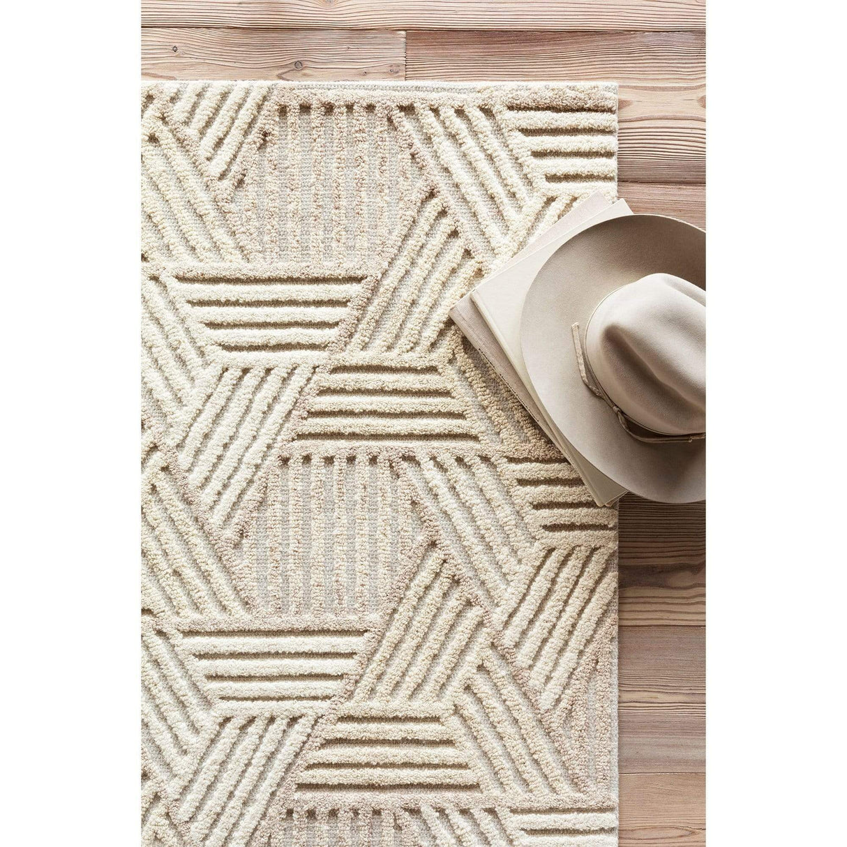 Loloi Ehren Rug - Oatmeal/Ivory Rugs