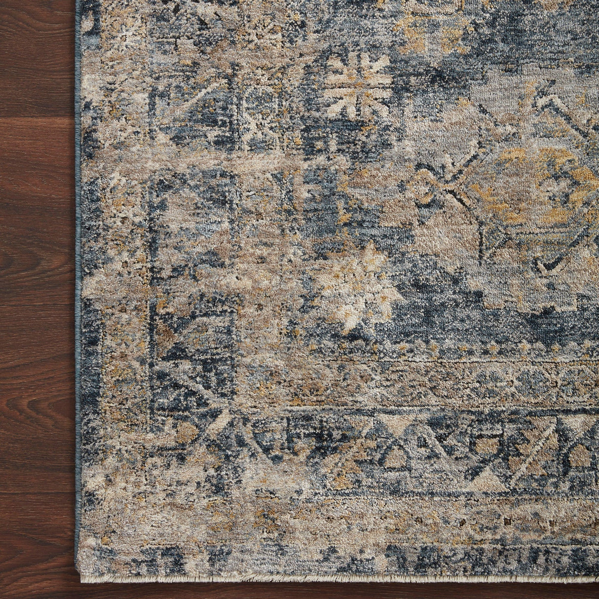 Loloi Gaia Rug - Denim/Taupe Rugs