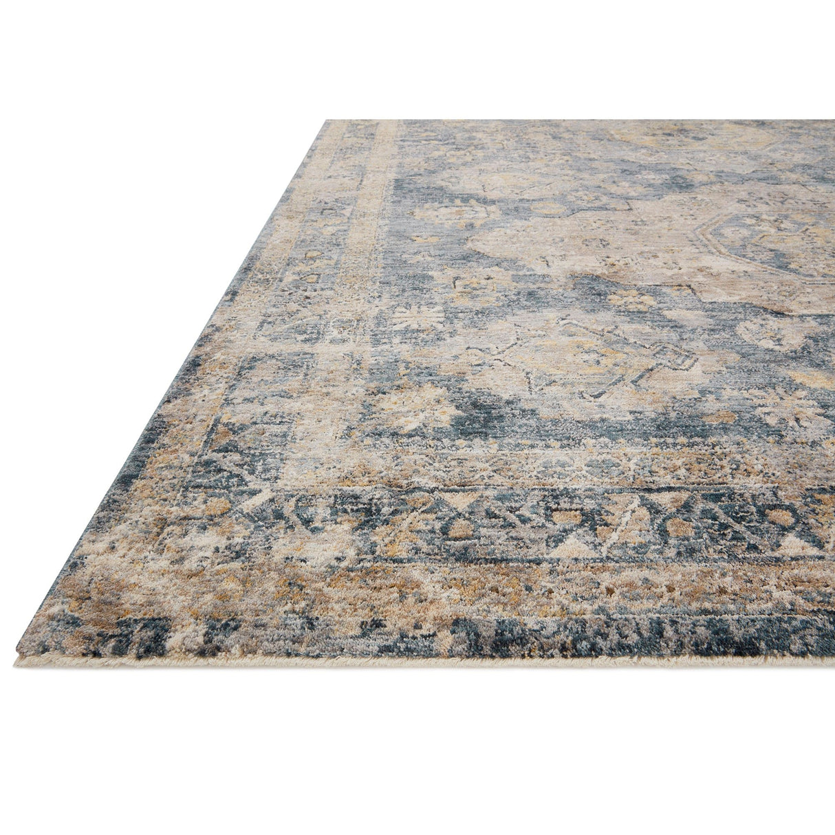 Loloi Gaia Rug - Denim/Taupe Rugs