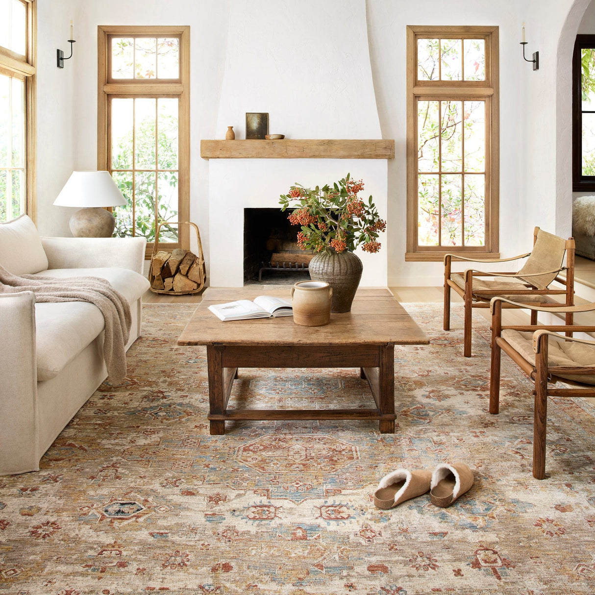 Loloi Gaia Rug - Gold/Taupe Rugs