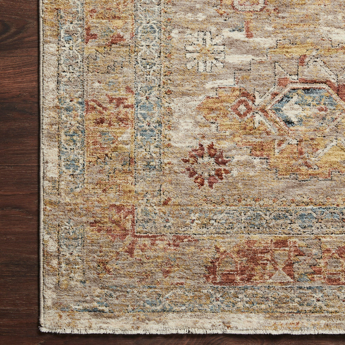 Loloi Gaia Rug - Gold/Taupe Rugs