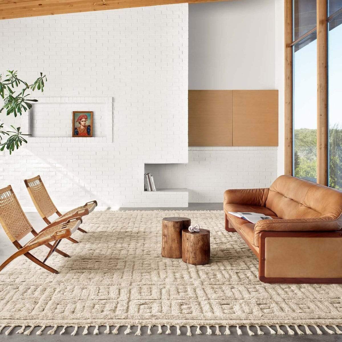 Loloi Hygge Rug - Oatmeal/Sand Rugs