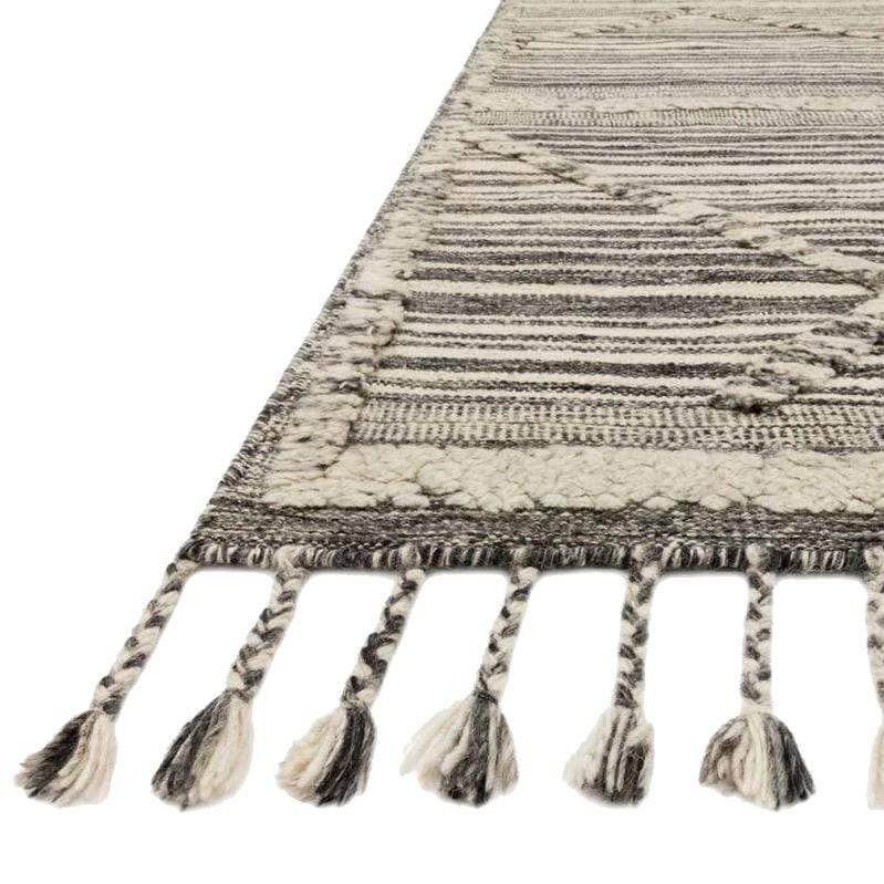 Loloi Iman Rug - Ivory/Charcoal Rugs
