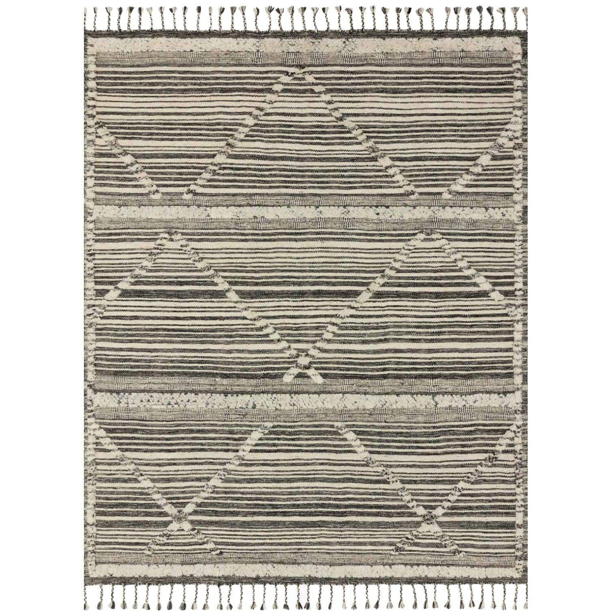 Loloi Iman Rug - Ivory/Charcoal Rugs loloi-IMANIMA-01IVCC4060 885369509421