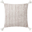 Loloi Indoor/Outdoor Pillow - Blush/Natural Pillows loloi-P056PLL0068BHNAPIL1 885369630958