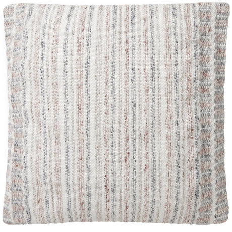 Loloi Indoor/Outdoor Pillow - Grey/Natural Pillows