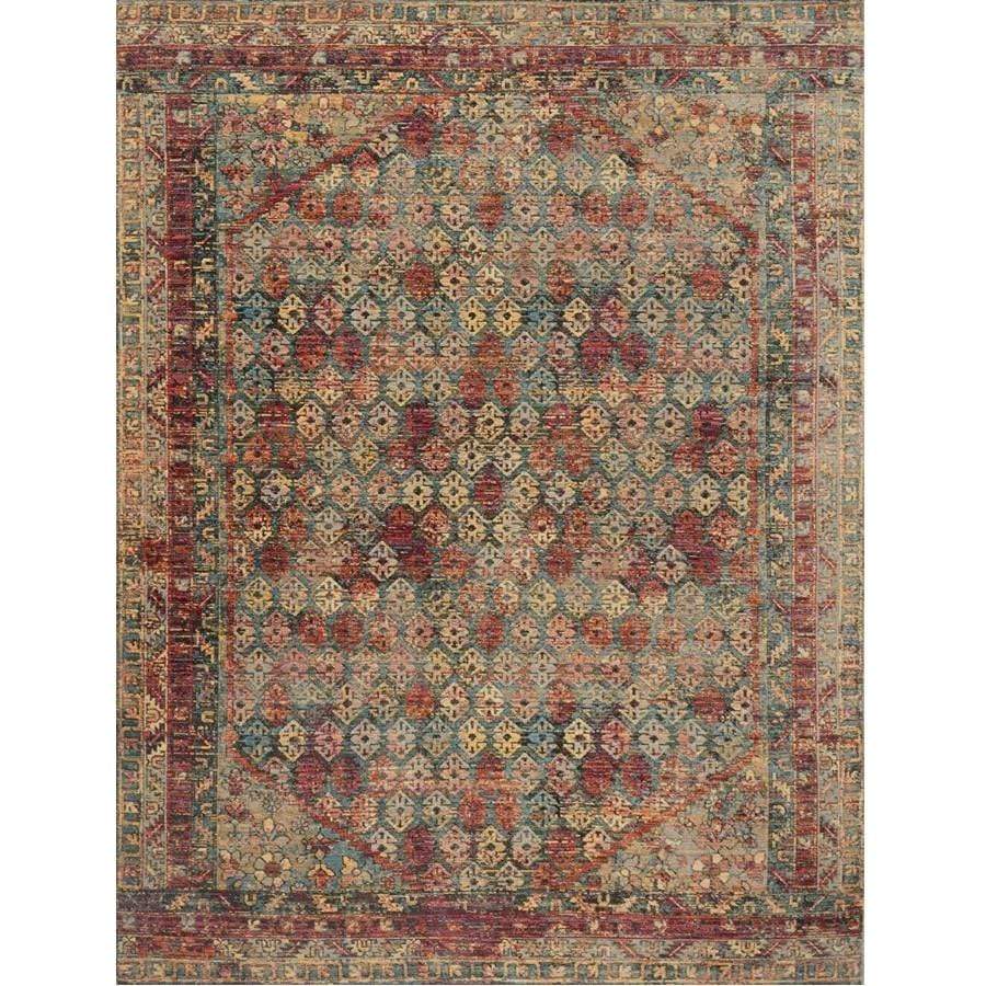 Loloi Javari Rug - Slate/Berry Rugs