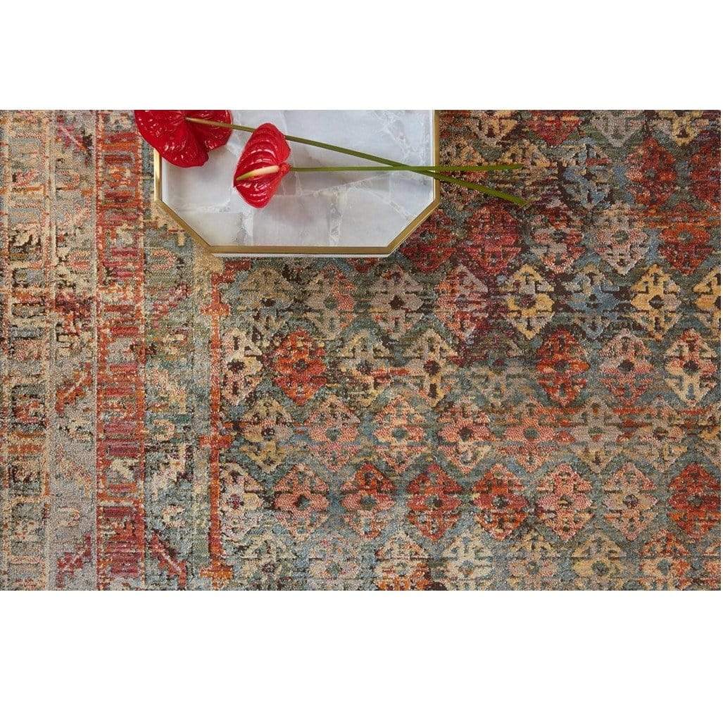 Loloi Javari Rug - Slate/Berry Rugs