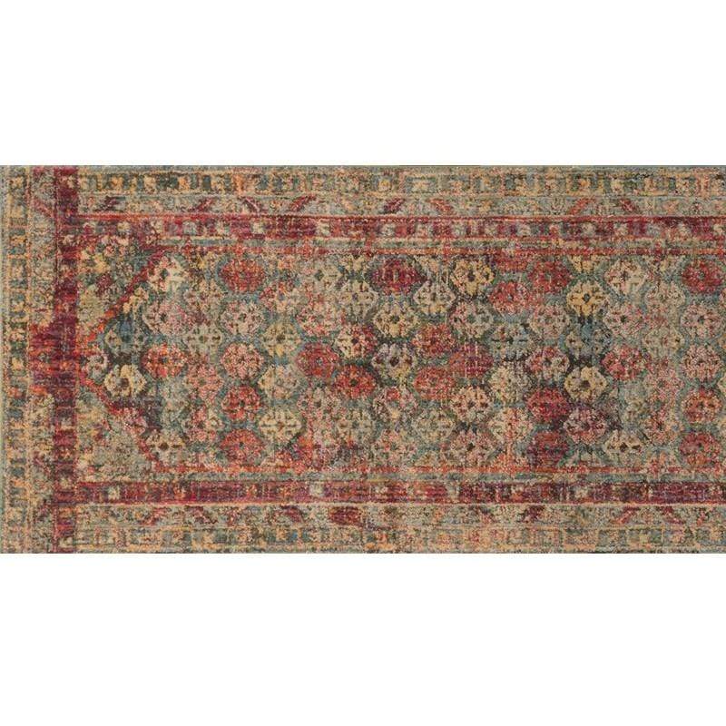 Loloi Javari Rug - Slate/Berry Rugs
