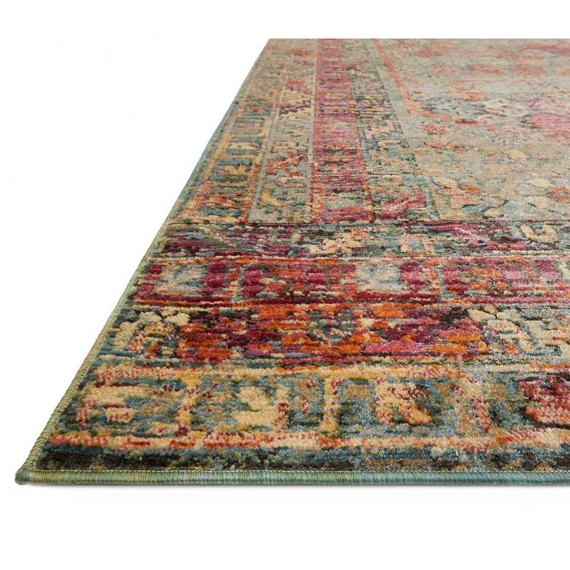 Loloi Javari Rug - Slate/Berry Rugs