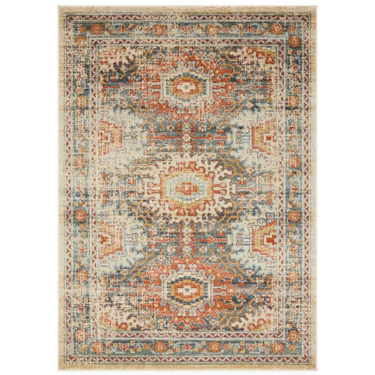 Loloi Jocelyn Rug - Mist/Multi Rugs
