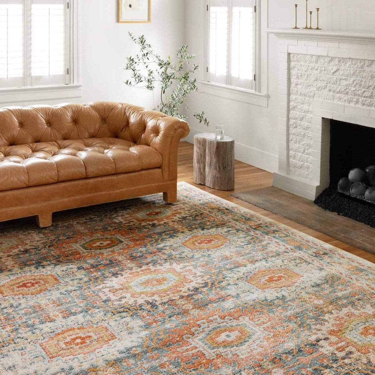 Loloi Jocelyn Rug - Mist/Multi Rugs