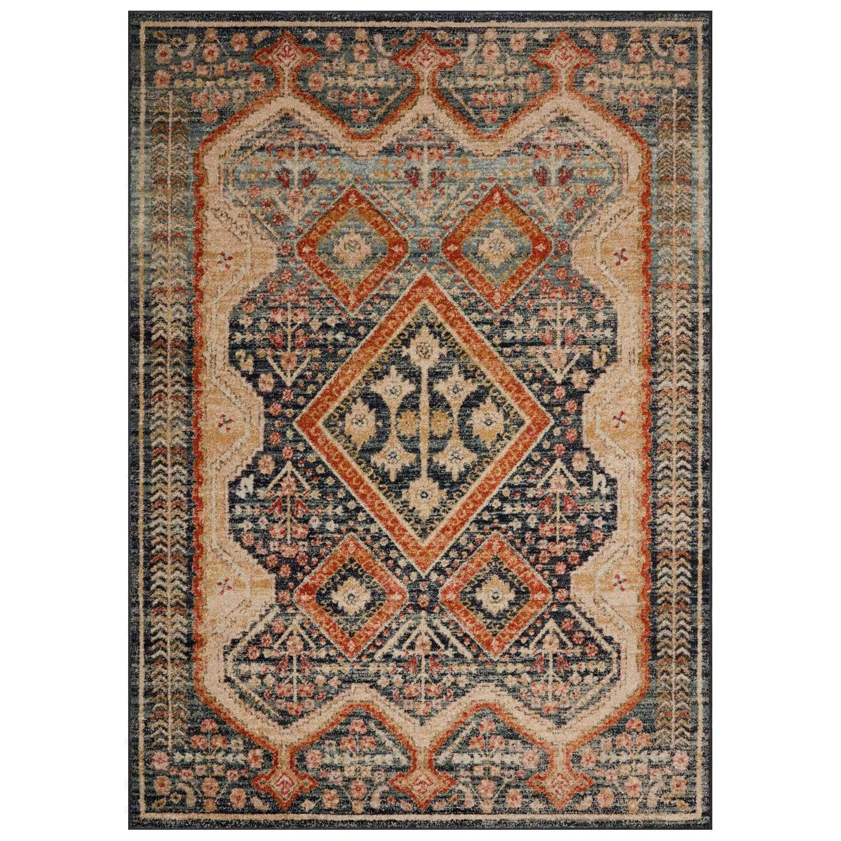 Loloi Jocelyn Rug - Navy/Multi Rugs