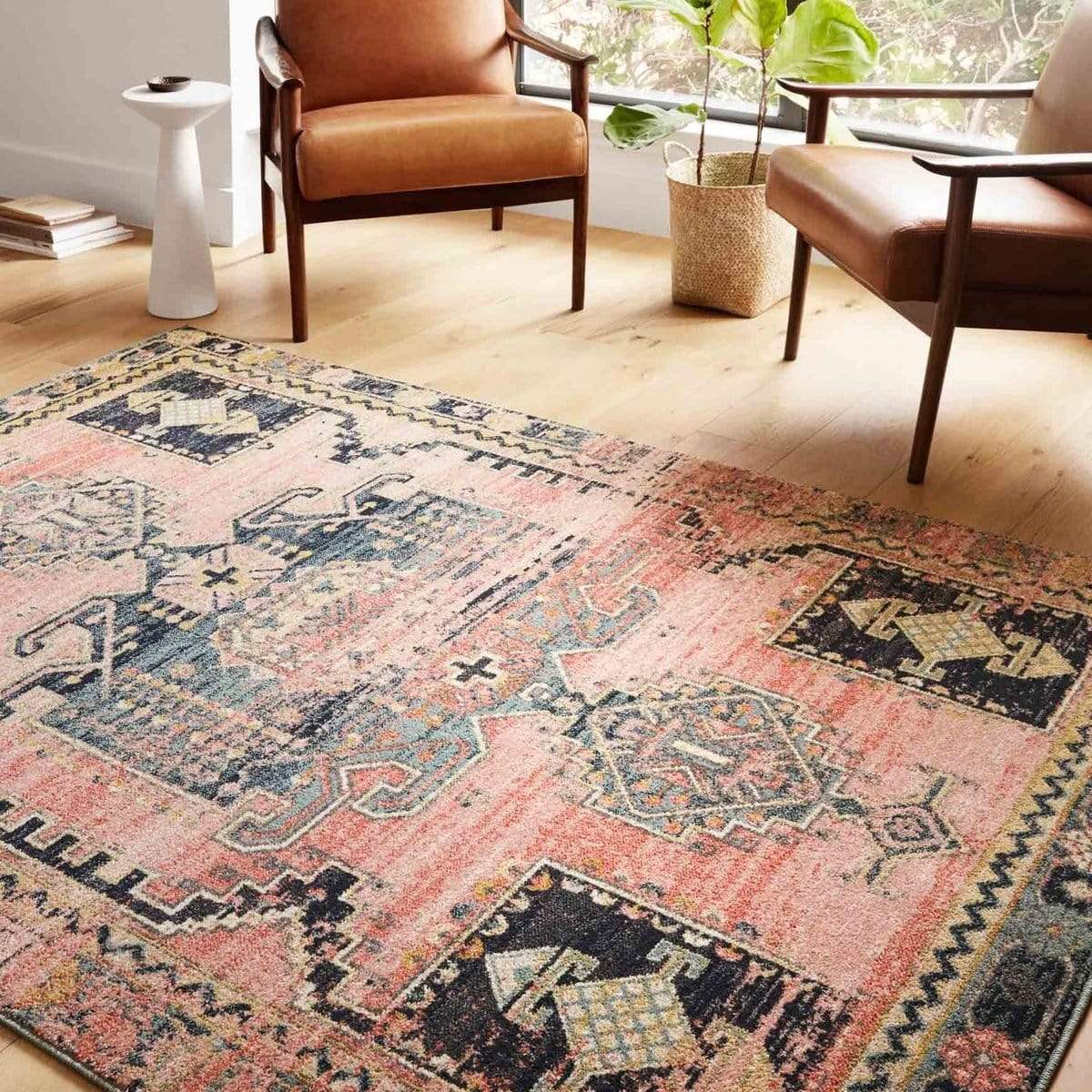 Loloi Jocelyn Rug - Rose/Rose Rugs