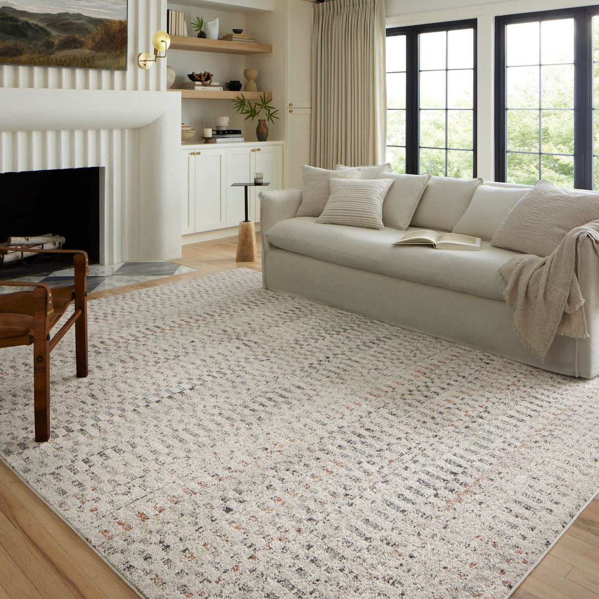 Loloi Kamala Rug - Grey/Ivory Rugs