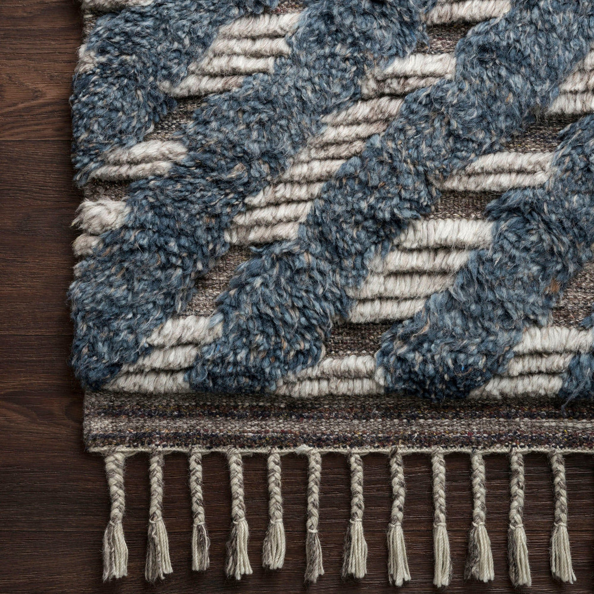 Loloi Khalid Rug - Blue/Pewter Rugs