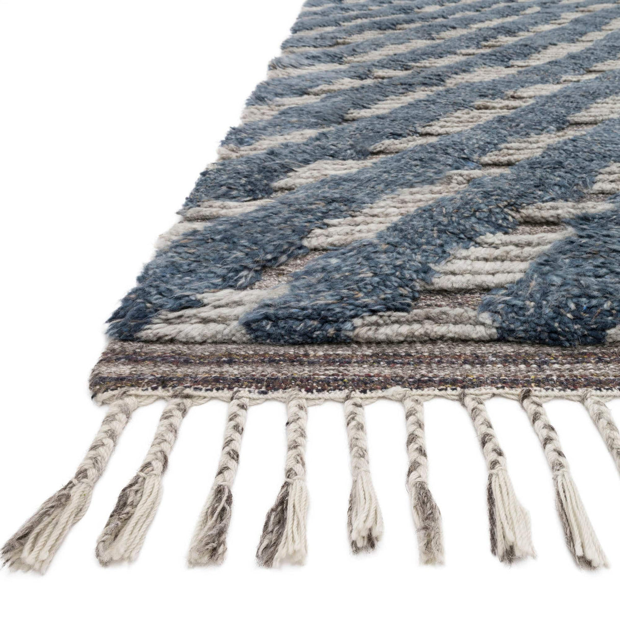 Loloi Khalid Rug - Blue/Pewter Rugs