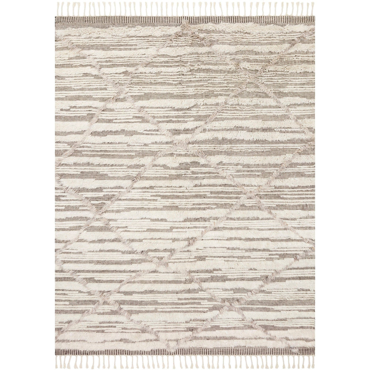 Loloi Khalid Rug - Ivory/Taupe Rugs loloi-KHALKF-07IVTA4060 885369416705