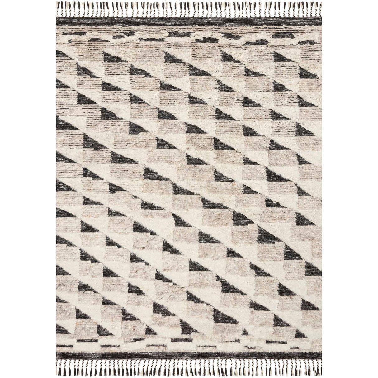 Loloi Khalid Rug - Natural/Black Rugs