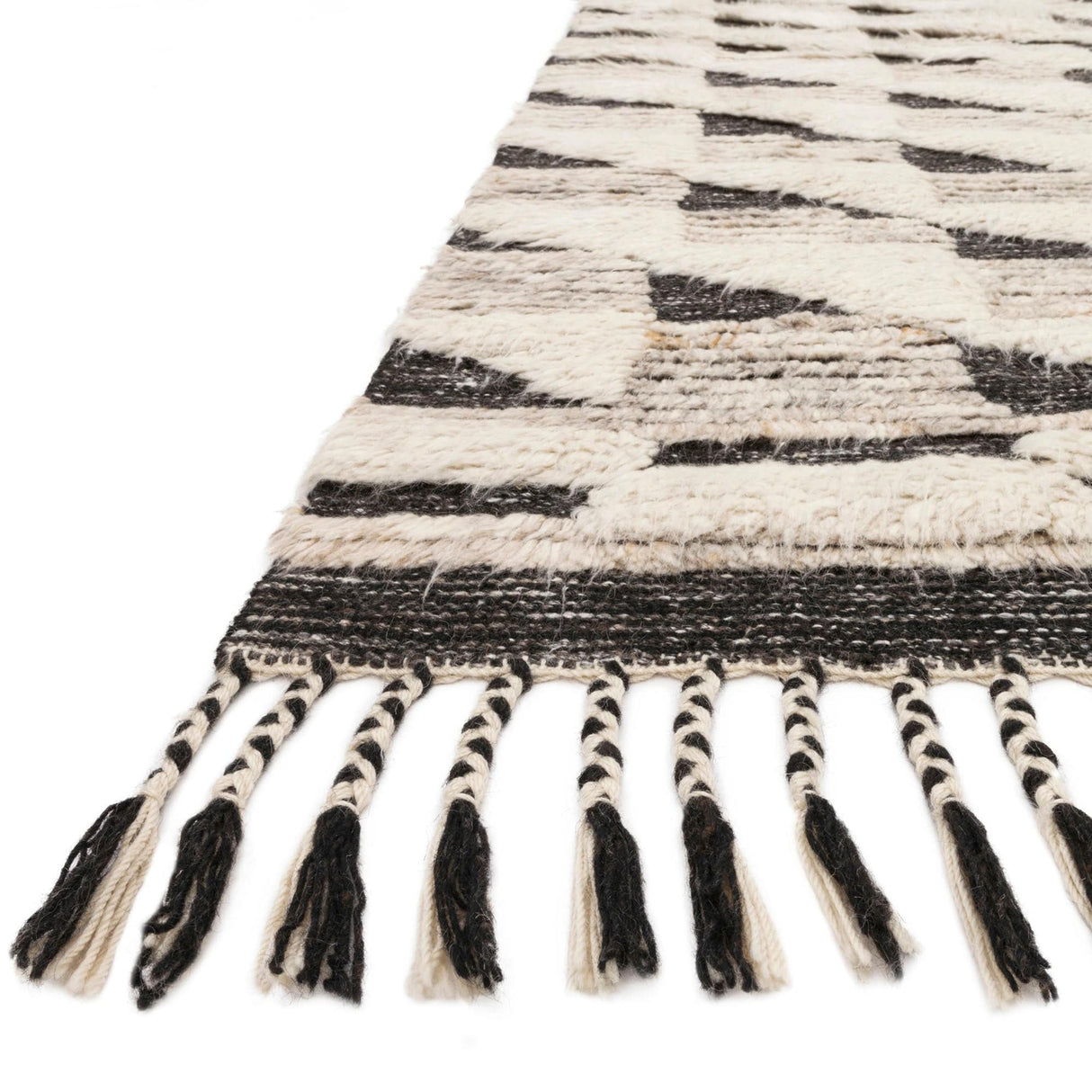 Loloi Khalid Rug - Natural/Black Rugs