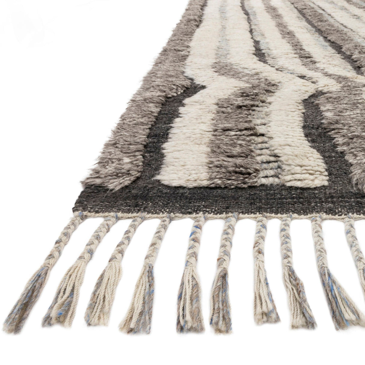 Loloi Khalid Rug - Stone/Charcoal Rugs