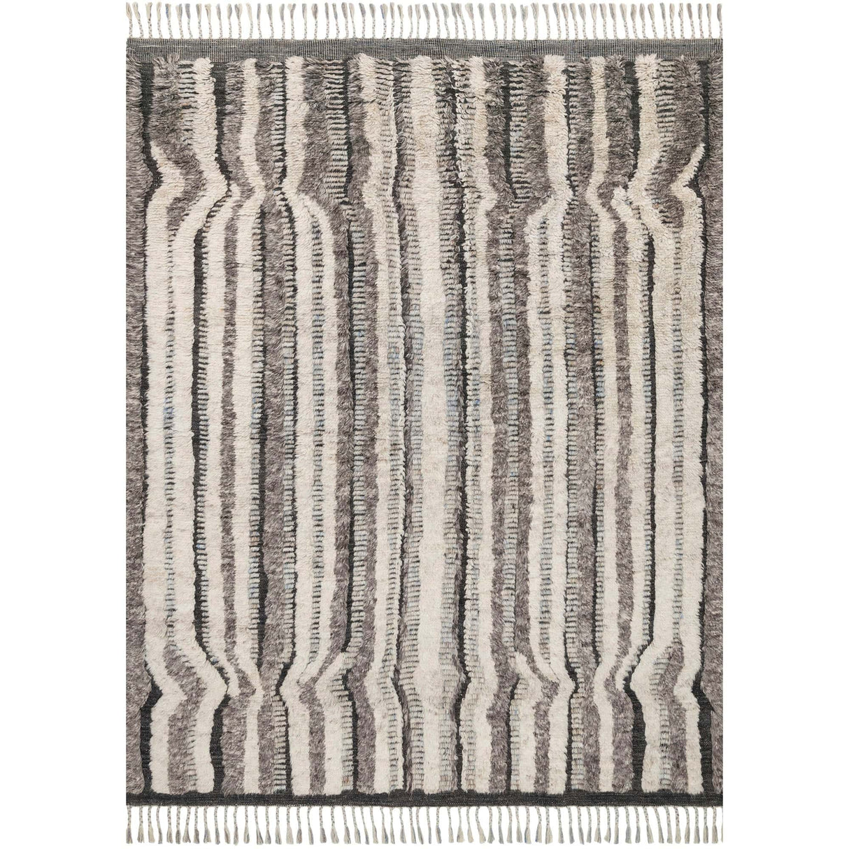Loloi Khalid Rug - Stone/Charcoal Rugs