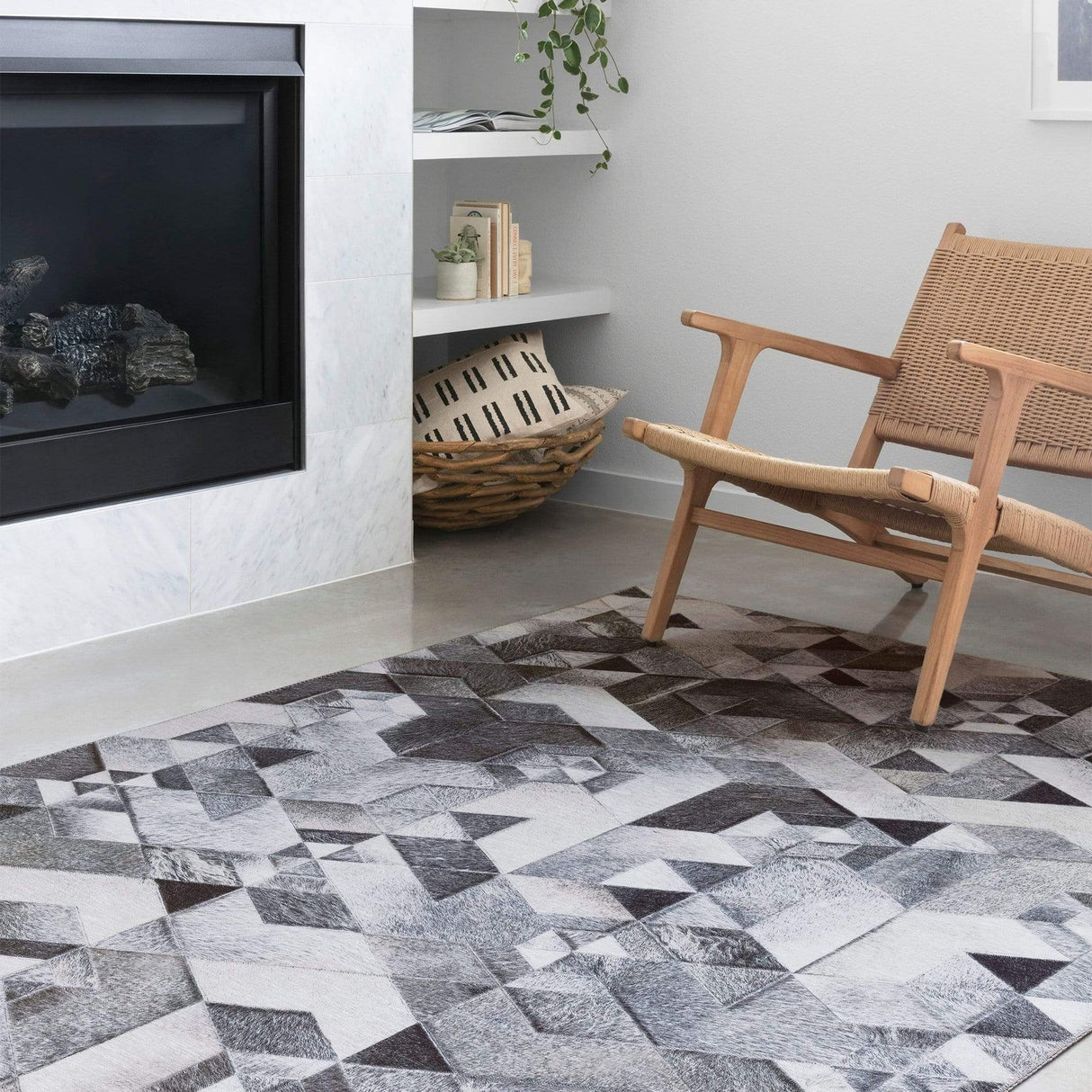 Loloi Maddox Rug - Grey/Ivory Rugs