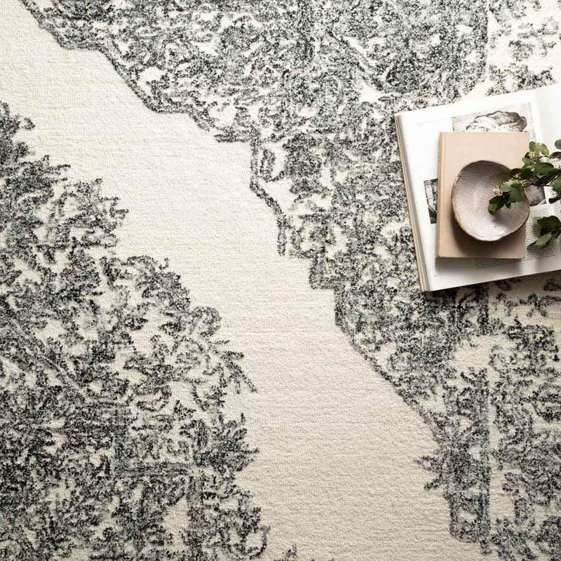 Loloi Magnolia Home Annie Rug - White/Black Rugs