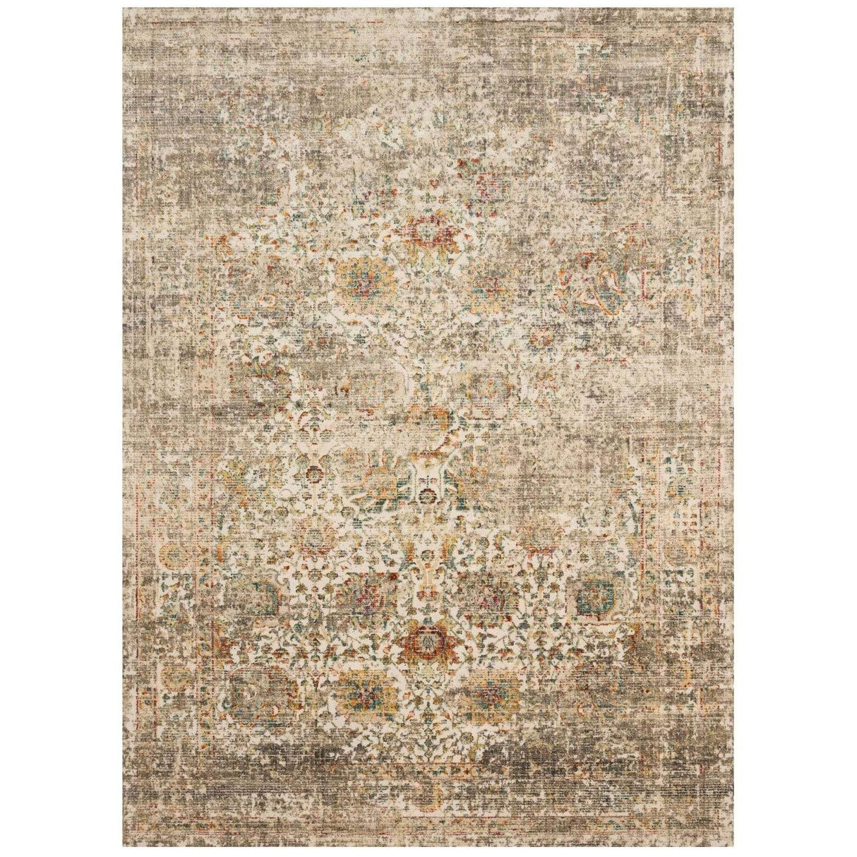 Loloi Magnolia Home Linnea Rug - Multi/Taupe Rugs