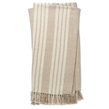 Loloi Magnolia Home Lora Throw - Beige/Ivory Decor loloi-T1004-Beige-Ivory 00885369345524