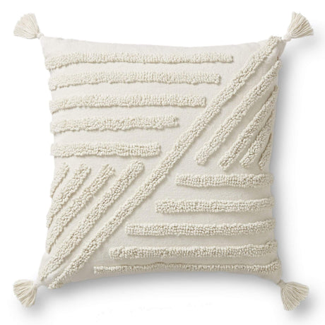 Loloi Magnolia Home Pillow - Ivory Pillows